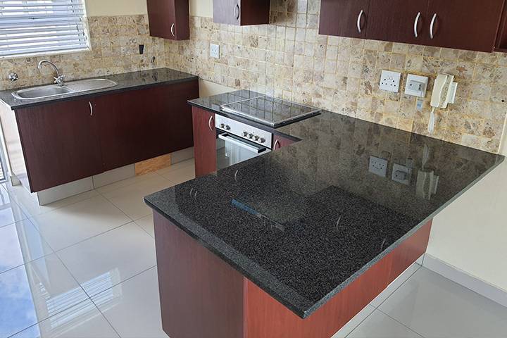 Preferred Granite Countertop in Black Pearl 