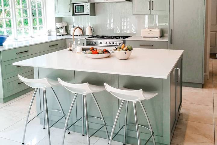 Small kitchen island countertop