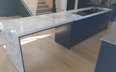 Everything You Should Know About Waterfall Countertops
